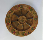 Rare Vintage British Pope Joan Wooden Game Board