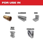 Milwaukee 1-1 8 In  Carbide Hole Cutter  1-pack 