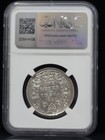  1862 M India Silver Rupee Madras Mint Ngc Ms63