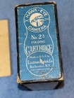 1926-1934 Kodak No  2a Folding Cartridge Hawk-eye Model B Camera W box   Manual