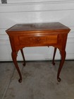 Vintage Singer Sewing Machine Cabinet No  40 Queen Anne