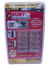 Ruby Monkey Magnets Ultra-thin Magnetic Plates Keep It All Shut  As Seen On Tv
