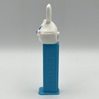 1998 Pez Candy Dispenser - Easter Bunny Rabbit - White Head Blue Stem
