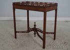 L67896  Baker Historic Charleston Collection Chippendale Mahogany Tea Table
