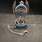 Franklin Mint Precision Harley Davidson Pocket Watch With Stand And Pouch