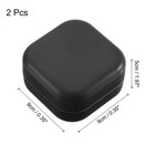 Wooden Soap Holder Detachable Self-draining Soap Box Black
