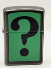 Vintage 1995 Barrett Smythe The Riddler Midnight Chrome Zippo Lighter New B34