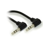 1 5ft Double Angled 3 5mm Mini Stereo Trs Male To Male Speaker Cable