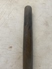 Vintage Wooden Baseball Bat   Black - 34  Can   t Find Any Markings