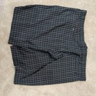 Callaway Men 54b Shorts Black Plaid 