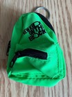 Nkotb Mini Green Backpack Key Chain   Button Back Pins New Kids On The Block