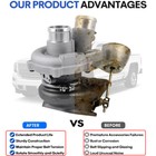 1 Pair Left   Right Turbo For 2013-2016 Ford F150 F-150 V6 3 5l Gas Turbocharger