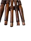 5 Vtg  Wood Architectural Salvage Spindle 13 5    Long Crafter Diy Reclaimed