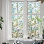 Static Cling Window Film Heat Control 96  Uv Blocking Frosted Green