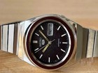 Vintage Seiko 5 7009-8760 38mm Automatic Mens Watch For Spares Or Repair Nj-124