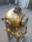 Antique Scuba Sca Divers Diving Helmet Us Navy Mark V Deep Sea Marine Diver Gift