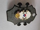 Hard Rock Cafe Seoul 2014 - Core Head Stock Guitar - City Flag Pin On Card 