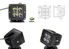 80w Cree Dual Led Pods W foglight Location Bracket  Wire For Dodge Ram 1500 2500