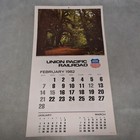 1982   2027 Union Pacific Wall Calendar New Unused 12 5  X 23  Works 2027 2038