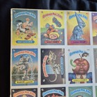 Topps Garbage Pail Kids Series 3 Partial Uncut Sheet Of 42 Cards 1986 