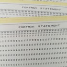 Lot 25 Vintage Ibm Fortran Computer Data Punch Cards Unused 80 Column