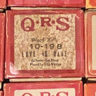Love Is Blue 10-198 Player Piano Roll Vintage Qrs Word Roll