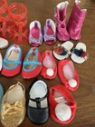 9 Pairs Doll Shoes Boots Fits 18 Inch Some American Girl   9 Singles