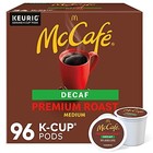 Mccafe Premium Roast Decaf Coffee K-cup Pods  96 Count  4 Packs Of 24 