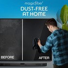 Magicfiber Extra Large Microfiber Cleaning Cloth - Premium Cloth For Tv Screens 