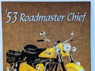 Indian Motorcycles  53 Roadmaster Chief 16  Tin Sign Repro