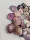 Lot Of 53 Pieces Polished Tumbled Stone 2 Lbs 2 Oz Mix Assortment Crystals