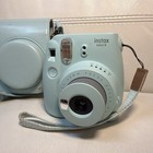 Fuji Instax Mini 9 Fuji Instant Film Camera Turquoise W case See Details Tested
