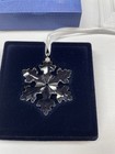 Mib Swarovski Crystal 2016 Little Star Snowflake Xmas Christmas Ornament 5180211