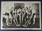 Vintage Original Photo Floor Hockey Championship Team Sports Snapshot