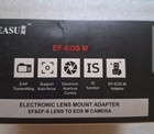 Ykeasu Ef-eos M Auto Focus Lens Mount Adapter For Canon Ef ef-s To Eos M New