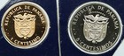1975 Panama Vintage 5   1 Centimos Proof Lot Of 2 Coins Sealed Gift I116481