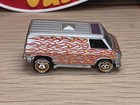 Vintage Hot Wheels Super Van Custom Hot Rod Flamed Real Riders 1 64 Loose