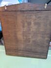 Vtg Thimbles Display Case With 100 Thimbles Unique Lot Moving Plexiglass Front