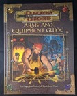 D d 3 5e Arms And Equipment Guide Good-vg Hardcover Archival Protected Dungeons