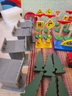 Kidkraft 50pc Wooden Train Set Lot Thomas Brio Compatible Risers People Crane
