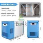 20l -86    Ultra Low Temperature Freezer Lab Freezer Adjustable Temp Storage Used
