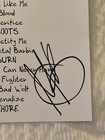 In This Moment -  Maria Brink Signed Autographed Setlist - Godmode Tour 2024