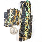 Gs899 Natural Cristo Ribbon Variscite Slab Set 125 6 Grams  Lapidary  Cabbing