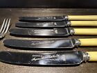 12 Piece Sheffield England Silver Plate Knife   Epns Fork Set Vintage Silverware
