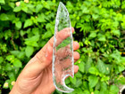 6  Clear Quartz Spearhead     Hand-carved Crystal Knife Blade For Decor   Rituals
