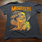 Famous Monsters Of Filmland Horror Short Sleeve Black Color T Shirt S-5xl