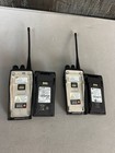  lot Of 2   two  Motorola Aah50rdc9aa1an Cp200 4 Ch  Radio W antenna Ships Fast