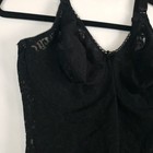 Vintage Bali Bodysuit 40d All In One Girdle Shaper Shapewear Black Hole