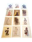Vtg Lot Of 12 Souvenir Collection Costumes Designs - Stratford Festival Toronto