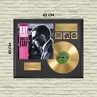 Gold Plated Lp Vinyl - Ray Charles - Memorabilia Music Gift   Pgr